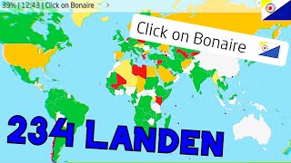 Ken ik alle 234 Landen van de Wereld [upl. by Sherborne]