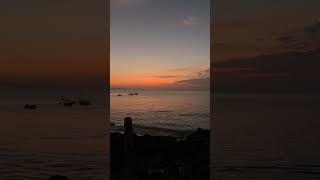 sunrise point at Pangandaran beach music beach sunrise timelapse pangandaran love [upl. by Orin]