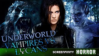 The War Between Vampires vs Lycans Underworld Franchise  Screenfinity Horror [upl. by Namyl]