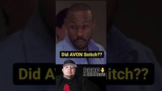 HBO The Wire Did Avon Barksdale snitch The Wire Avon [upl. by Hinckley]