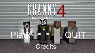 GRANNY 4 THE REBELLION MINECRAFT GAMEPLAY [upl. by Sidran]