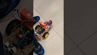 Obstacle avoider robot Arduino Ultrasonic object robot automobile music rap hiphop [upl. by Monia]