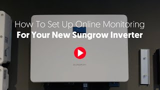 How To Set Up Online Monitoring For Your Sungrow Inverter  GEM Energy [upl. by Japheth]