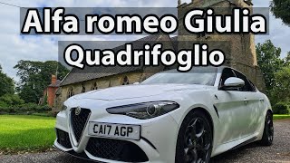 Alfa romeo Giulia Quadrifoglio Review [upl. by Patric]