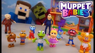 Muppet Babies Playset Figures Kermit Stop Motion Fun Unboxing Review [upl. by Consuela765]