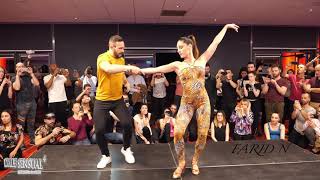 Bachata workshop Sergio amp Anna  Dalle Sensual Festival [upl. by Luckett372]