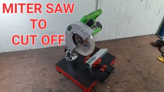 Modifikasi Miter Saw Menjadi Cut Off  Miter Saw ke Cut Off [upl. by Cud452]