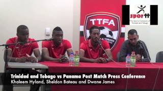 Post Match Press Conference wth Hyland Bateau and James [upl. by Odraude]