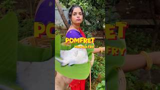 Mouthwatering Pomfret Fry pomfretfryrecipe fish fishfry recipe tasty trending mangalore food [upl. by Lenra765]