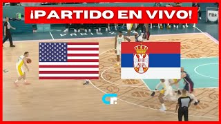 🔴 ESTADOS UNIDOS vs SERBIA EN VIVO 🏆 USA vs SERBIA EN VIVO 🔥 JUEGOS OLIMPICOS PARIS 2024 [upl. by Nnire]