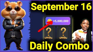 16 September Hamster Kombat Daily Combo Today  Hamster Kombat Daily Combo Today [upl. by Auberbach855]