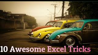 10 Awesome Excel Tricks [upl. by Deyes565]