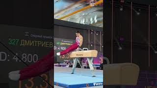 Nagornyys Might Witness Nikitas Power and Determination on the Pommel Horse What a Stud [upl. by Haizek]