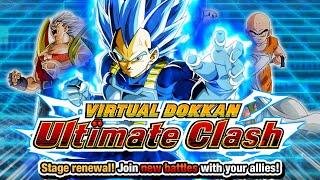 GLOBAL NEW BATTLEFIELD RESET BLUE EVOLUTION VEGETA DESTROYED BY THE HEROES TEAM Dokkan Battle [upl. by Berny282]