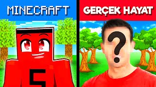 Samet GERÇEKÇİ MINECRAFT Oynuyor   Minecraft [upl. by Haskins292]