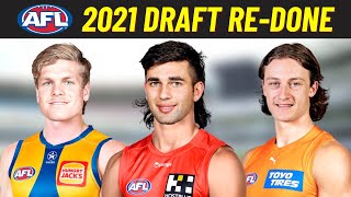 2021 AFL Draft REDRAFTED [upl. by Odin]