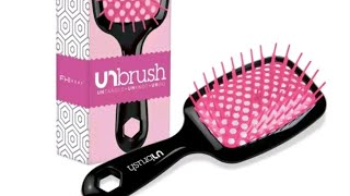 Trying Out The Viral TikTok Unbrush Review on Very Long Natural Hair [upl. by Buckden]