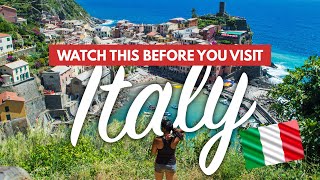 ITALY TRAVEL TIPS FOR FIRST TIMERS  50 MustKnows Before Visiting Italy  What NOT to Do [upl. by Octavian]