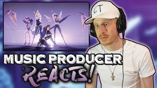 Music Producer Reacts to KDA  POPSTARS ft Madison Beer GIDLE Jaira Burns [upl. by Brandenburg]