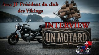 interview un motard avec JF président du MC viking et créateur des plus grande puces motos de france [upl. by Asirahc941]