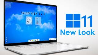 😍Windows 11 New Look [upl. by Ehcar]