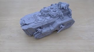 Space Marine Mastodon  Review WH40K [upl. by Hgielar630]