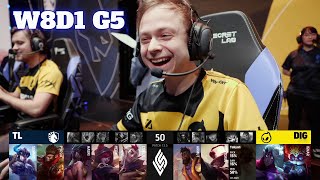 TL vs DIG  Week 8 Day 1 S13 LCS Spring 2023  Team Liquid vs Dignitas W8D1 Full Game [upl. by Asilram557]