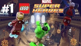 LEGO Marvel Super Heroes Universe in Peril  Part 1 Sand Central Station 3DSVita [upl. by Inalaehon402]