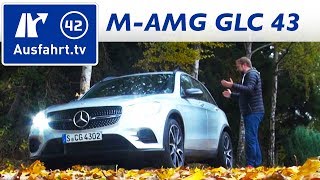 2016 MercedesAMG GLC 43 4MATIC X253  Kaufberatung Test Review [upl. by Drhacir]