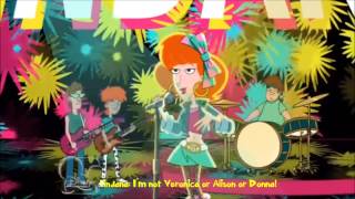 Phineas and Ferb  Im Lindana and I Wanna Have Fun Extended Lyrics [upl. by Elianora]