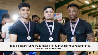 BATTLE OF THE 83s  2nd Place at the British University Powerlifting Championships BUCS 2022 [upl. by Amron]