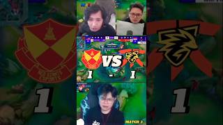 Reaksi Streamer id Onic VS Srg Match 3 🔥esl snapdragon mlbb [upl. by Anilem]