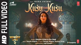 Kusu Kusu Full Video  Nora Fatehi  Satyameva Jayate 2  John A Divya K  Tanishk B Zahrah KDev [upl. by Marva460]