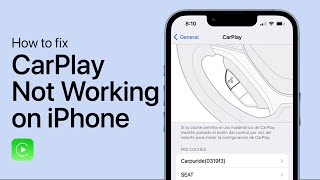 CarPlay Not Working on iPhone 15 Easy Fix iOS 17 [upl. by Glen]