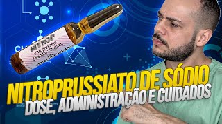 Nitroprussiato cuidados pra NÃO envenenar seus pacientes [upl. by Abebi]