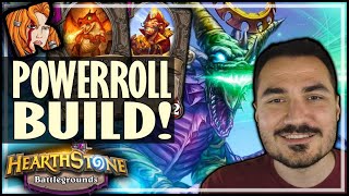 YSERA POWERROLL BUILD  Hearthstone Battlegrounds [upl. by Tavey]