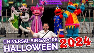 A Day at Universal Studios Singapore for Halloween 2024 🎃 [upl. by Sair]