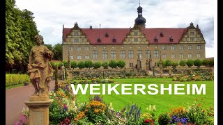 Weikersheim  Schloss Weikersheim amp Bad Mergentheim  Historische Altstadt  Germany [upl. by Ennailuj]