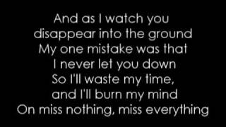 The Pretty Reckless  Miss Nothing better quality sound  lyrics [upl. by Reiser51]