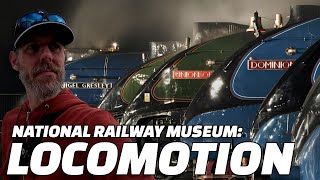 Europes LARGEST undercover rail museum Locomotion  SHILDON [upl. by Enelrats502]