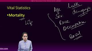 Mortality amp Morbidity amp Mortality Indicators  UGC Population Studies Lectures  doorsteptutorcom [upl. by Bremser]