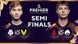 BLAST Premier World Final 2024 Semifinals G2 vs Vitality Astralis vs Spirit [upl. by Hgierb405]