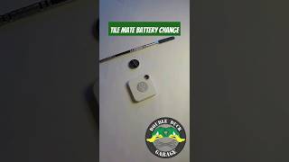 Tile Mate 2020 2018 original battery replacement cr1632 [upl. by Adnaerb]