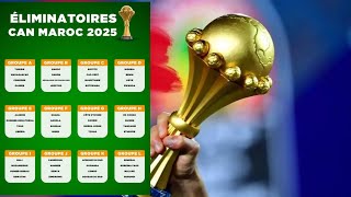 ELIMINATOIRE CAN 2025  La marche vers le Maroc a commencé [upl. by Anead197]