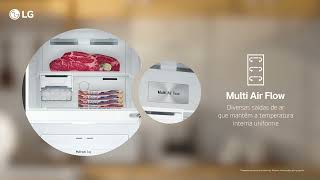 Geladeira LG 2 Portas 395 Litros Frost Free Top Freezer Preta  GNB392PX [upl. by Mosera]