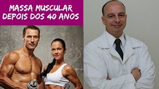 Como Ganhar Massa Muscular Depois dos 40 ‖ Dr Moacir Rosa [upl. by Yaresed]