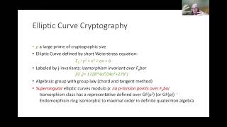 Supersingular isogeny graphs in cryptography  Kristin Lauter [upl. by Kauffmann152]