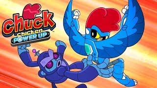 Chuck Chicken  Power Up  All episodes collection 18  Cartoon show [upl. by Forrest]