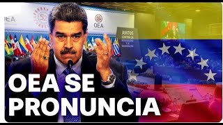 VENEZUELA EN VIVO OEA SE PRONUNCIA SOBRE PROCLAMACIÓN DE NICOLÁS MADURO COMO PRESIDENTE ESPAÑOL [upl. by Atte503]