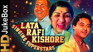 Lata Rafi Kishore  Singing Superstars  Classic Bollywood Evergreen Songs  Old Hindi Songs [upl. by Haslett286]